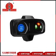 Odometer Kelajuan Motosikal Alat LCD Digital 7-Warna Lampu Belakang Takometer Tolok Bahan Api KM/J d