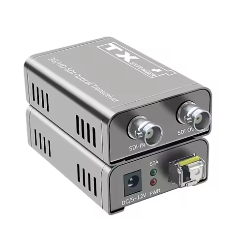 HD SDI Fiber Extender over LC Fiber Optical Cable 20Km 1080P 60Hz 3G SDI Optical Transceiver SDI Fib