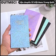OUTMECI A6 Planner Notebook, 2027 Portable 2027 Planner,  Lined Pages Multicolor Weekly Planner Offi