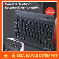 Wireless Bluetooth Keyboard Rechargeable / Keyboard Laptop Notebook Macbook Komputer Computer Pc Gaming FF Hp Andorid Tablet Ipad Bluetooth Angka Numeerik Aesthetic External Fleksibel Flexible Kecil Mini Mechanical Asus Acer Lenovo Portable Tanpa Kebel Ni