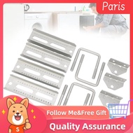 Superparis Jiawu 4 Pcs 8 inch Galvanized Top Bunk Bracket Kit with Hardware  Boat Trailer Brackets f