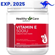 PROMO Healthy Care Vitamin E 500iu 200 Capsules Vit 500 iu Kapsul