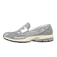 New Balance Casual Shoes 1906L Men's Women's Shoes Gray Silver Cushioning Slip-On Style Laceless Loa