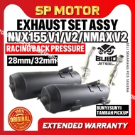 BUBOSTEEL BACK PRESSURE NVX155 V1 V2 V3  MANIFOLD 28MM 32MM NMAX V1 V2 V3