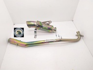 Knalpot RACING JRM Hiu Full Bunglon Karisma Blade Absolute Revo Revo Fit Revo New Supra X 125cc Supr