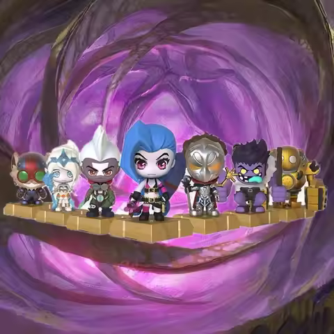 Zaun Figures Blind Box Blitzcrank Mundo Ekko Janna Viktor Ziggs Genuine Original Packaging Brand New