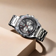 2024 F1 Racing Watch Men Quartz Watch Steel Band