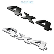 Mon Strong Adhesive Decals Letters 3D Raised Tailgate Emblems 4X4 Car Badges
