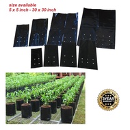 Poly Beg - Poli Beg utk semaian tanaman anak pokok sayur buah algriculture pertanian garden kebun ta