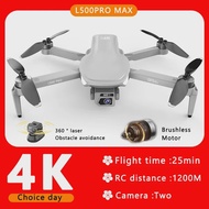 L500 PRO MAX Dron with Camera 5G WIFI FPV Quadcopter 4K Dual Camera 360° Obstacle Avoidance GPS Retu