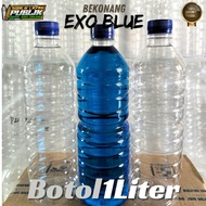 1 Liter Blue Pet Bottle