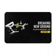 AECOM Logo (2) Bathroom Anti-slip Floor Mat Toilet Toilet Foot Mat Door Absorb Water Quick-drying En