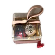 Chain Bridge Honey Farm Gift Set - Rose &amp; Cotton Candy Bath Bomb 2pcs