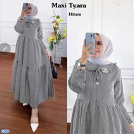 Jf- Maxi Jumbo Salur Terbaru 2022 / Gamis Busui Friendly / Baju Gamis Wanita Katun Impor / Baju Teru