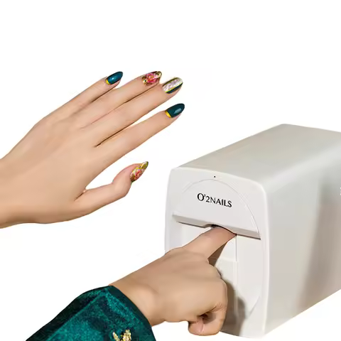 O2 Nails Mobile Nail Printer M1 3d Professional Digital and Flower Printer ArtPRO Nails Polish Print