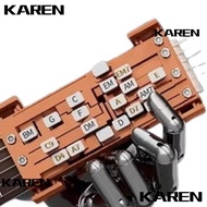 KAREN1 Guitar Teaching Presser, Portable Guitar Practice Aid Acoustic Guitar Chord Presser, Creativi