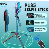 P185 Phone Holder Bluetooth Remote Selfie Stick Tripod Stand for Live Broadcast Universal Adjustable