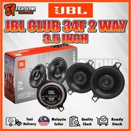 [81] 100% ORIGINAL JBL CLUB 34F 2 WAY SPEAKER CAR AUDIO TOYOTA HONDA NISSAN PERODUA PROTON MITSUBISH