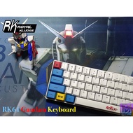 [LOCAL STOCK] ROYAL KLUDGE RK61 Gundam Edition Mechanical Keyboard 60% 2 Modes Bluetooth Wireless RGB Gaming Keyboard