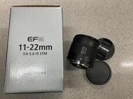 [保固一年][高雄明豐] 95新 CANON EF-M 11-22mm STM 便宜賣 [B196]