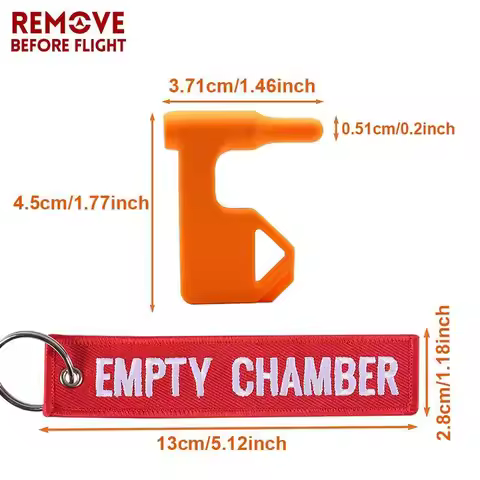 *5PCS/Set New Tactical Chamber Safety Flag Includes Built-in Flathead Tool AR15 M4 M16 AK47 Airsoft 