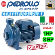 PEDROLLO Centrifugal Water Pump 1 HP and 3 HP