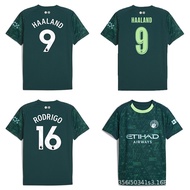 Football Jersey No. 25-26 Manchester City Three Guest Club Jersey Championship No. 9 Harland British