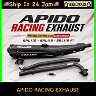 Lagenda 115 Fi SRL110 SRL115 Exhaust Standard Racing exzos ekzos Apido NLK YAMAHA SRL 110 Z ZR LAGEN
