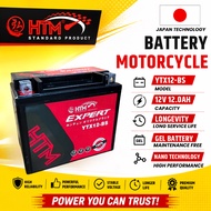 HTM YTX12-BS BATTERY GEL ER6 OLD NEW ZXR750 ZX BLADE 650 VERSYS 650 SHIVER R6 XJ600N ZRX1200 XT600