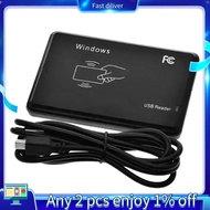 USB RFID Reader 125khz EM4100 ID Contactless Sensitivity Smart Card Reader TK4100 Support Window Sys