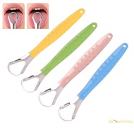 [BraveYimu] Stainless Steel Tongue Scraper Cleaners For Oral Hygiene Tongue Scraper Toothbrush Tongu