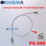 MESIN FS-300 Rod Heating Wire Plate Cutting Wire Heater Machine Hand Sealer