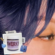 [Qwerky] Bruise Semi-Permanent Conditioning Hair Colour 100ml/ 200ml - Ash Navy Blue Hair Dye, Cruel