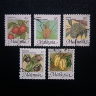 1986 Stamp Malaysia-Unique Used Stamp-National Fruits Series