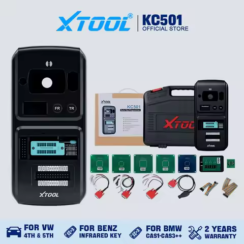 XTOOL KC501 Professional Car Key & Chip Programmer For Benz Infrared Key ECU Reader EEPROM Chip Read