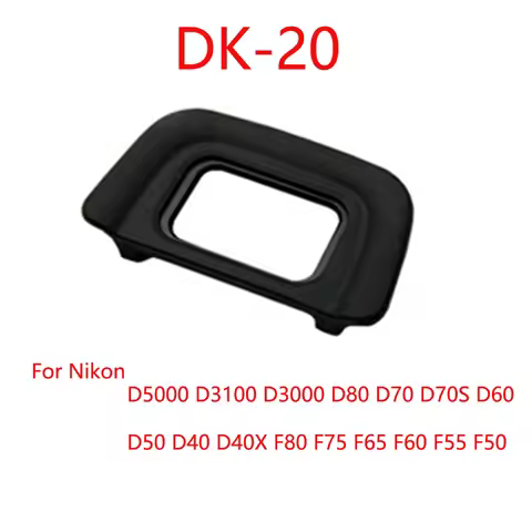 1Pcs For Nikon D5200 D5100 D3200 D3100 D3000 SLR Camera parts DK-20 DK20 Rubber Eyepiece Eyecup Eye 