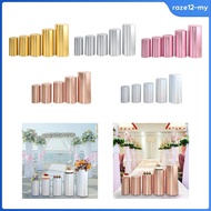 [RazecaMY] 5x Cylinder Base Covers Base Stand Column Covers Tablecloth Cylinder Base Stand