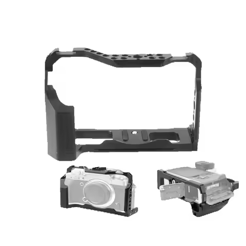 XT4 DSLR Camera Full Cage Rig for Fujifilm Protective FUJI X-T20 X-T30 II / X-T2 X-T3 X-T4 X-E4 Trip