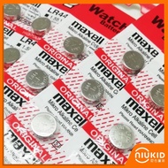 NIUKID - Maxell Battery Button Battery Ag13 Lr 44 Lr44 L1154F Battery Flashlight Projectto