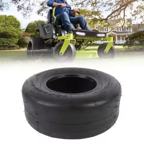13x5.00-6 Lawn Mower Tire Smooth 4 Ply 6 Inch for Snow Blower Thrower Go Kart Tiller Lawn Tractor 13