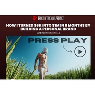 [Video Course] Order of the Anti Prophet (Building a $1M Instagram personal brand in 8 months)