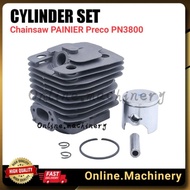 Painier PN3800 China Chainsaw Cylinder With Piston 38cc preco steel power kaba 3816 3800