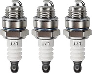 3 Pack L7T Spark Plug Replacement for NGK BPMR7A, L7T and for Champion CJ8 RCJ6Y RCJ7Y & More Types 