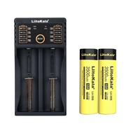 Liitokala แบตเตอรี่ลิเธียมไอออน 18650 3.7V 3500mA Lii-35S 10A สําหรับไฟฉาย LED