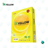 IK YELLOW A3 PAPER 70GSM & 80GSM