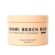 ▶$1 Shop Coupon◀  Miami Beach Bum, Bum + Body Cream, Daily Moisturizer For Total Skin Health, Body A