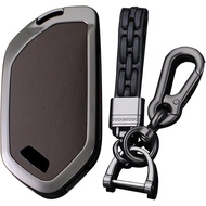 Kia Key Fob Cover with Keychain - Shell Case Compatible With Telluride, EV9, Picanto, GT Line, Soren