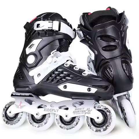 WEIQIU Inline Skates Professional Slalom Adult Roller Skating Shoes Sliding Free Skate Patins Size 3