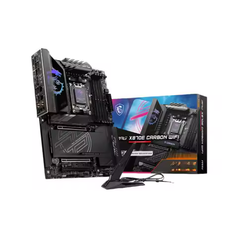 MPG X870e Carbon WiFi Dark AM5 Motherboard Support CPU 9950x3d/9800x3d