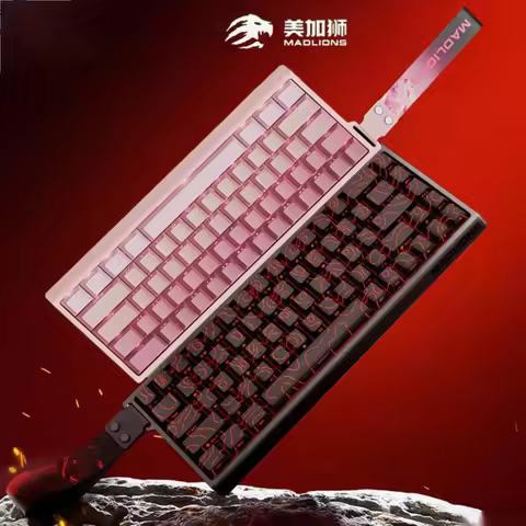 MADLIONS Mad 60he Mad60HE Mad 68HE Mechanical Keyboard Magnetic Switch Wired Hot Swap 8K Polling Rat